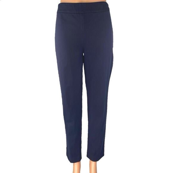 Talbots Chatham Women's Black Mid Rise Straight Leg Trousers Dress Pants Size 4 - Picture 1 of 5